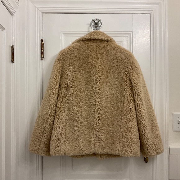 VINCE WOMEN'S TEXTURED FAUX FUR JACKET - Picture 8 of 8